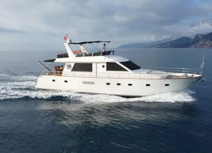 22m (72ft) Luxury Tuzla Motor Yacht for Rent in Antalya, Turkey