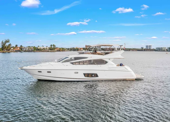 Deal of the Week! 70' Sunseeker Yacht for Rent in Miami, Florida.