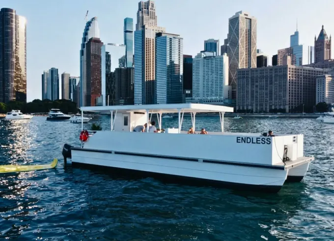 Luxury 45’ Catamaran in Chicago | Up to 40 Guests