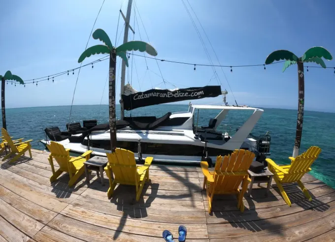 35' Private Catamaran Charters in Belize