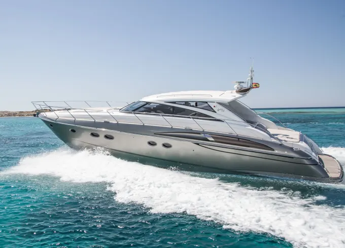 Yacht Deal! 58' Princess Yacht for Rent in Ibiza, Spain.