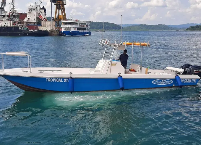 Andaman Big Game Fishing on 32ft Tropical Star – Port Blair Private Charter