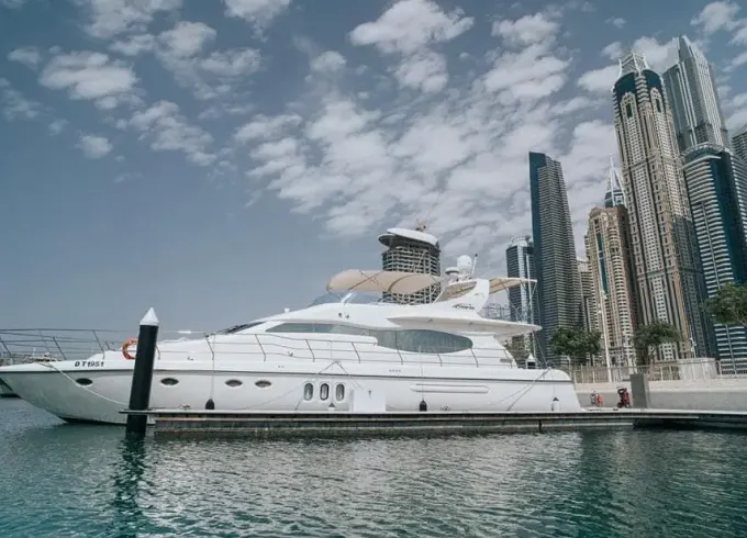 Most Luxurious 75ft yacht for best cruise in Dubai