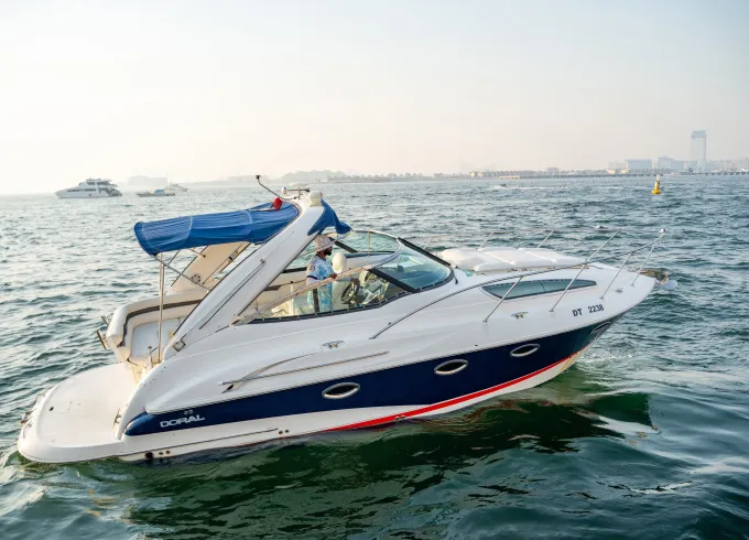 Enjoy this 30ft Doral Prestancia Motor Yacht  in Dubai
