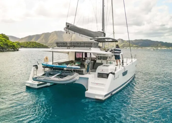 Private 4-Day Luxury Catamaran Cruise Huahine to Bora Bora w/ Crew