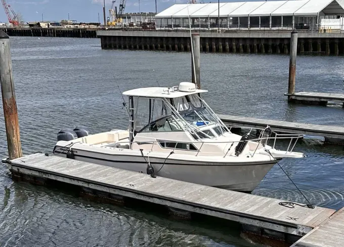 Boston Harbor Cruise with Grady-White 272 Sailfish Yacht