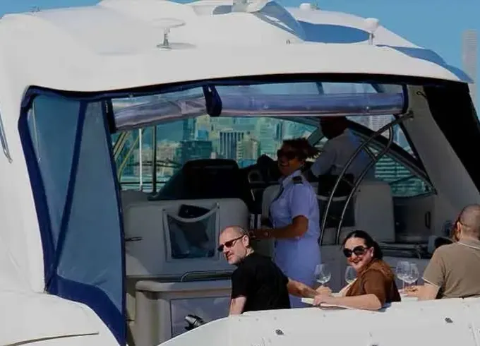 Cruisers 420 Express Cruiser Rental in Long Island Sound
