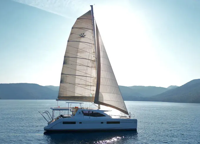 48 ft Leopard Catamaran for Bodrum Private Boat Tour