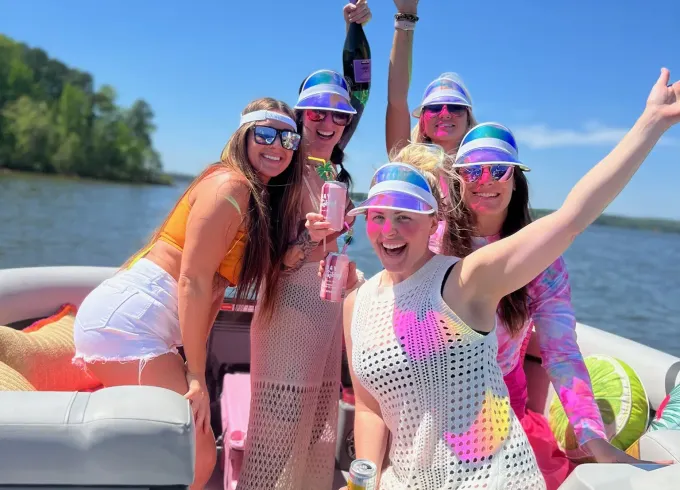 All-Inclusive 2023 Crest Party Barge Pontoon for Parties and More!