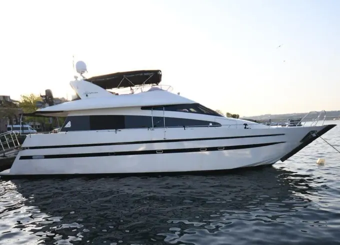 Azimuth 70 Motor Yacht - 70ft Luxury Göcek Bay Charter for 8 Guests