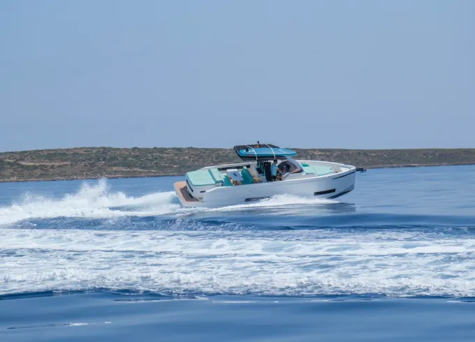 De Antonio D32 Open Motor Yacht Rental in Eivissa, Illes Balears