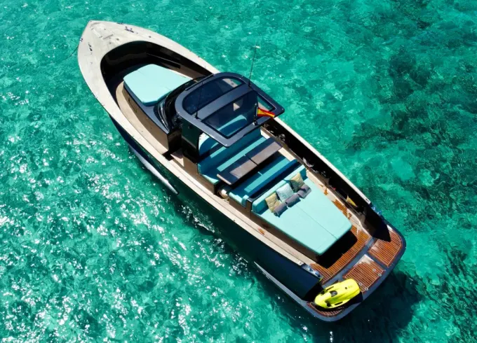 42ft Alen "Anka" Yacht Rental in Ibiza: All Included Offer to Formentera 💎