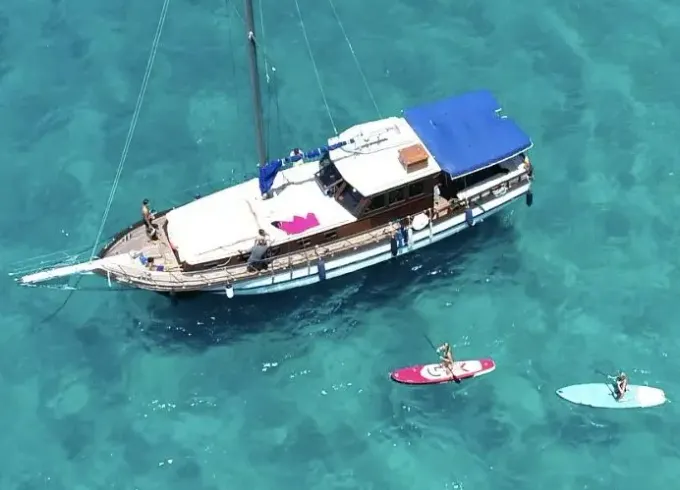 55ft Turkish Gulet with large spaces to enjoy the beautiful sea of Mallorca