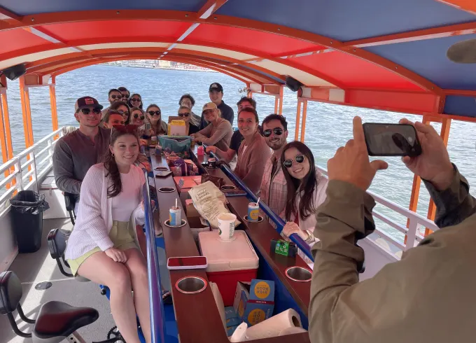Cycleboat Private Tour Jersey city pickup