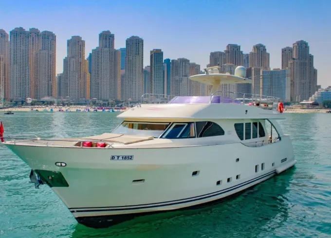 80 ft Italian Party Yacht up to 45 Guests - Dubai Marina