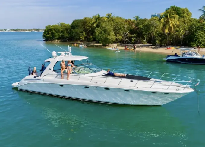 Sea Ray Sundancer 60 foot Luxury Yacht Charter - VIP Experience