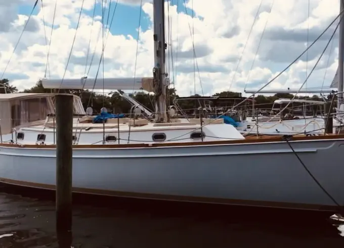 Shannon Cruising 52' Sailboat on Lake Pontchartrain, Louisiana