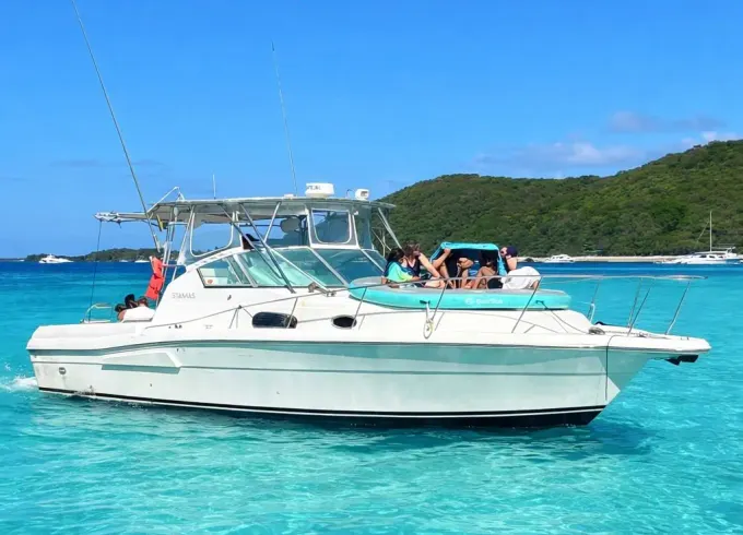 Stamas 42ft Private Yacht Charter — Palomino & Icacos, Fajardo Puerto Rico
