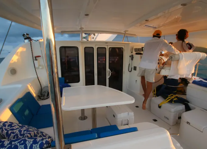 Leopard 43 Sailing Cat with USCG Certified Captain & Crew in Ceiba, Puerto Rico