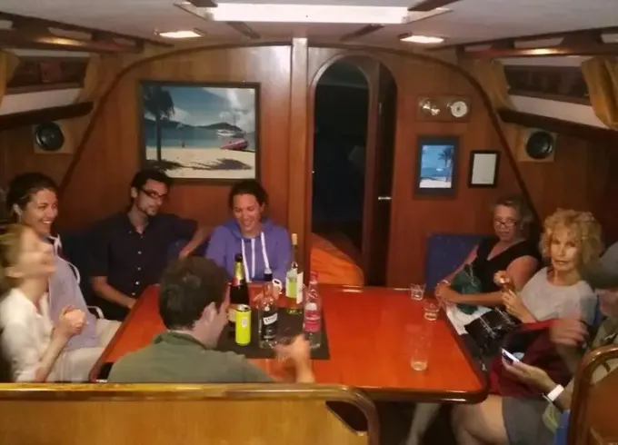 Discover Lisbon on 45' Luxury Yacht "Octonia" with Captain Nigel