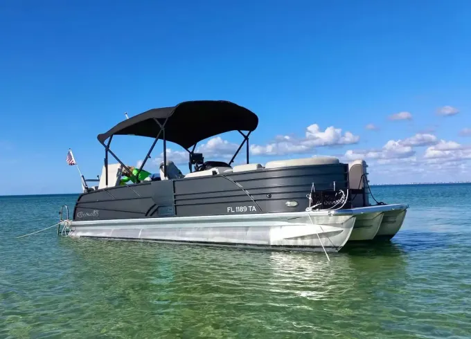 Summer is here welcome to the forgotten coast! Tritoon charter port st. joe!