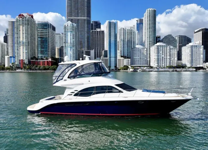 Deal of the Week! 56' Sea Ray Yacht for Rent in Miami, Florida.