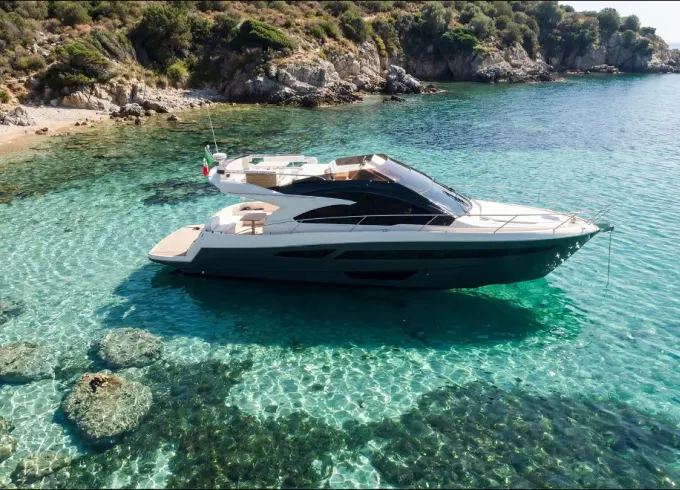 55ft Flybridge Motor Yacht  – Fuel Included Costa Smeralda – Refit 2026
