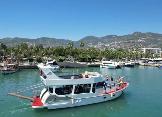 Motor Yacht Rental in Alanya, Turkey for 32 person!