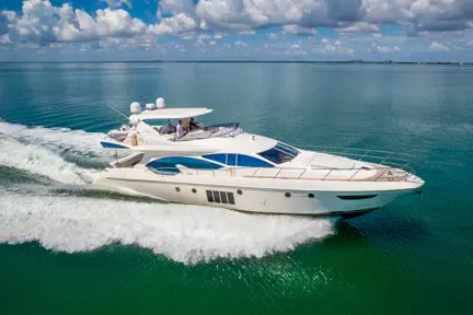 70ft Azimut Mega Yacht for Charrter in Miami!