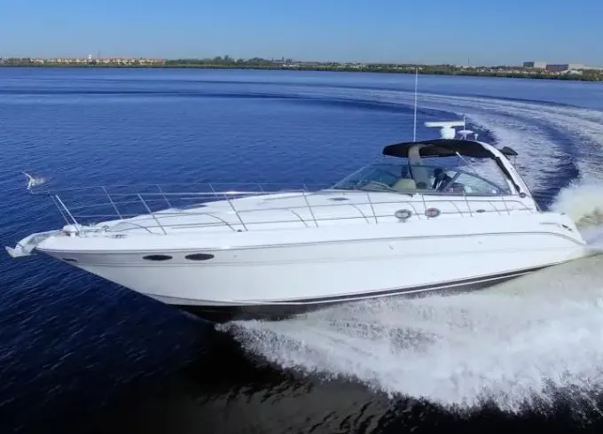 45ft New Sea Ray Sundancer Yacht In Miami!