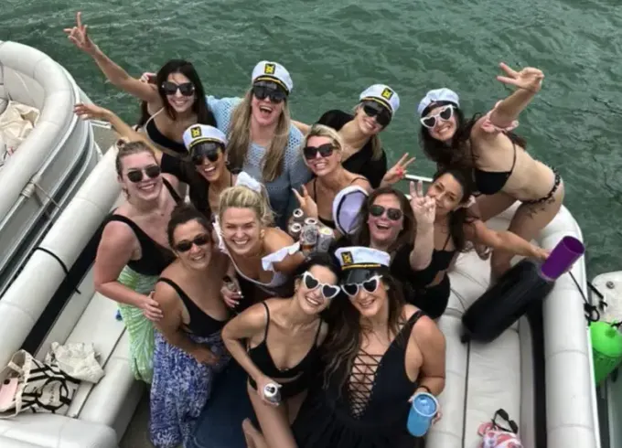 Austin Bachelorette Tour on Double Decker Pontoon!