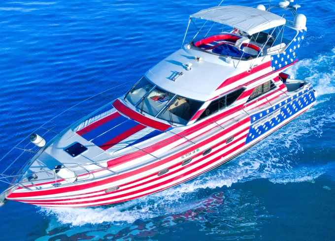Cruise Miami's Waterways on a 55ft Viking — Up to 13 Guests