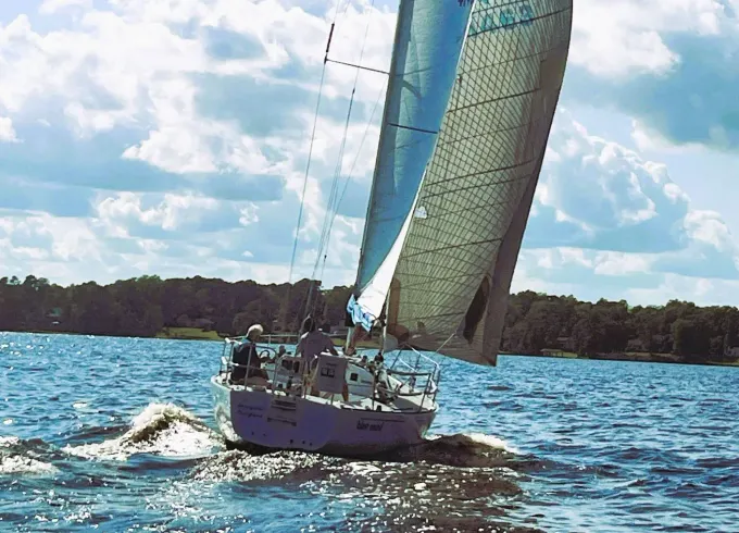Charter our J-35 Sailboat, Blue Mind @ Northwest Creek Marina in New Bern NC