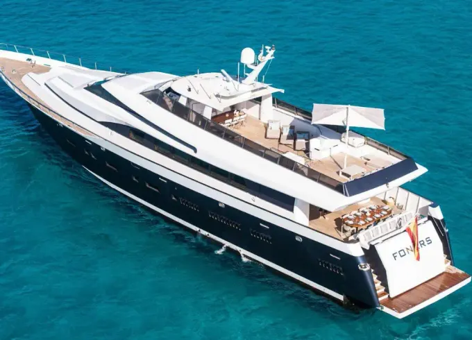 The Ultimate 150ft Custom Royal Yacht Experience in Ibiza, Illes Balears