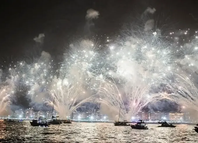 Celebrate Réveillon 2027 in Style – All-Inclusive NYE Yacht at Copacabana