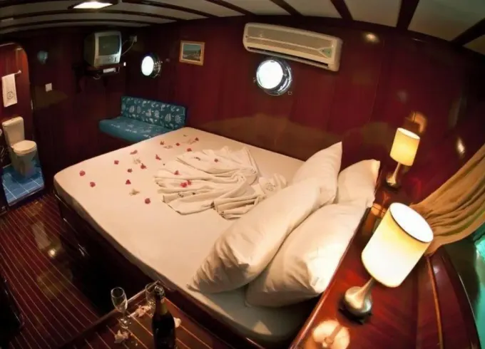 120' Luxury Sailing Gulet for up to 16 People in Gocek Fethiye, Muğla