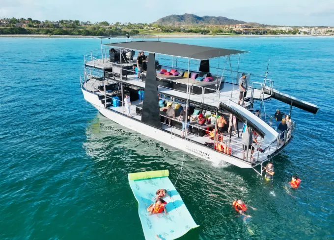 55' Custom Yacht with Waterslides [All Inclusive] in Puerto Vallarta Mexico