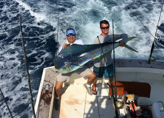 Enjoy Fishing in Rivas, Costa Rica on 41' Viking Sport Fisherman