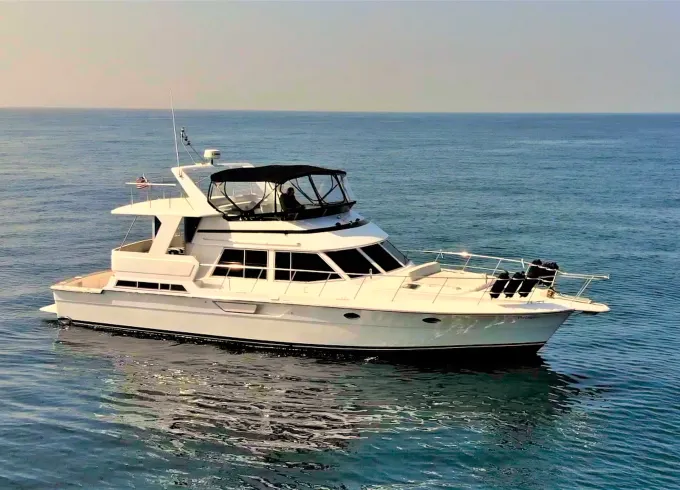 Ultimate Charter on Spacious 57’ Dyna Luxury Yacht in Marina del Rey, California