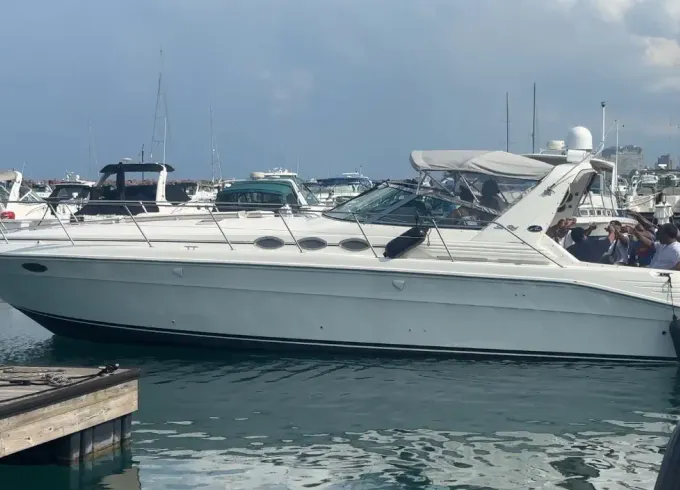 Cruise Lake Michigan Aboard 40ft Sea Ray Luxury Yacht