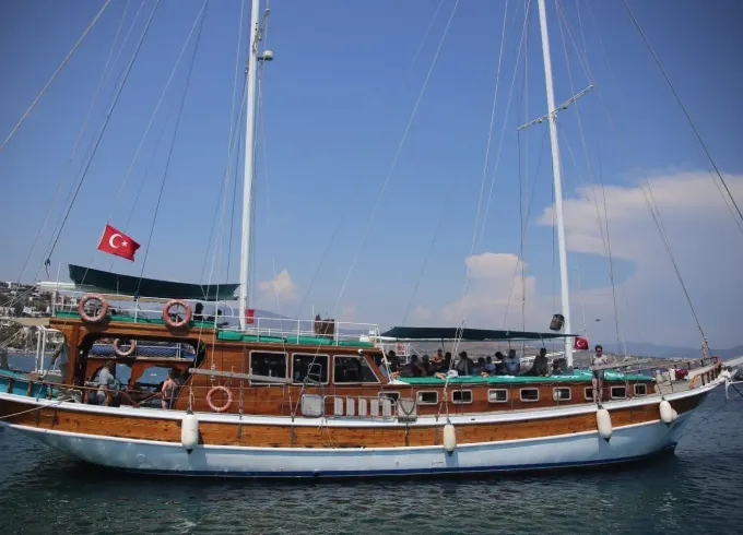 Spacious Gulet for daily and hourly Private Charter for 55 people capacity
