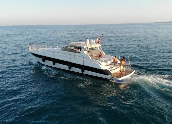60ft Mochi Craft Yacht — Ibiza, Formentera & Es Vedra Sunset Tour