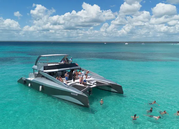 Punta Cana 60' Private Luxury Power Catamaran to Catalina Island