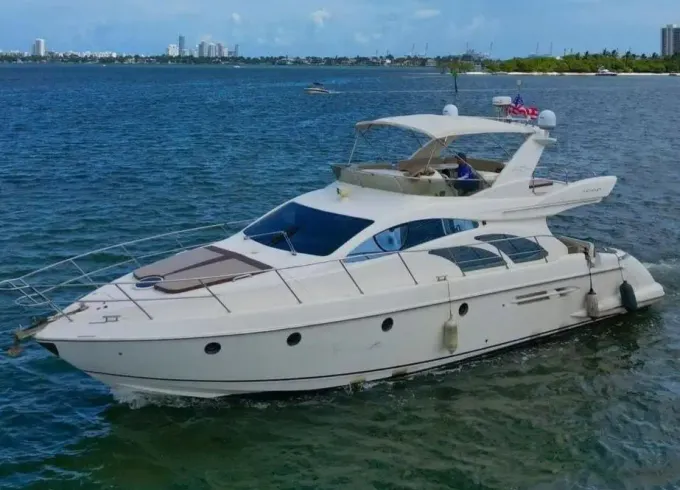 Enjoy Miami Aboard The 50’ Azimut Yacht