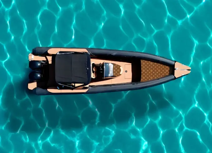 Former Matrix Rib Boat in Elia, Greece