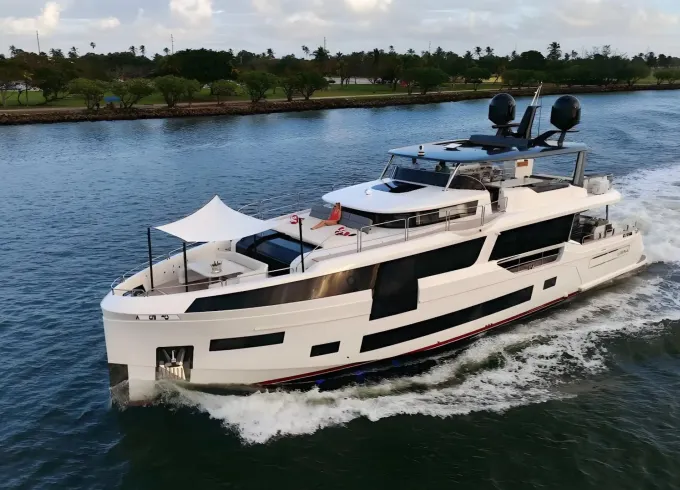 Ultimate Deal! 88' Sirena Yacht for Rent in Miami, Florida.