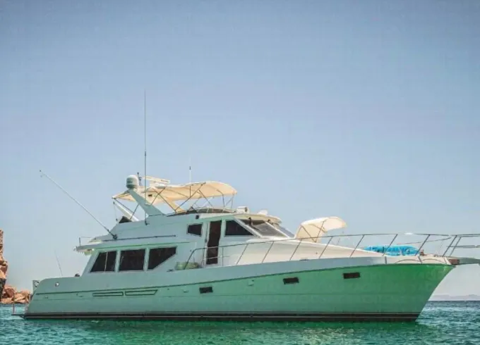 Hatteras 54 ft Classic Yacht and Sportfishing.