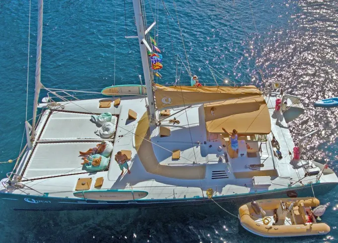 Luxury Sailing Catamaran for up to 12