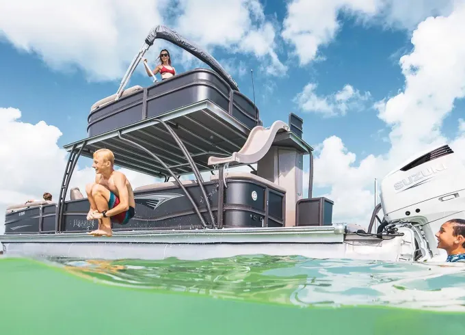 Double Decker Boat Party | Captain / Slide / Bathroom / Tunes / Toys
