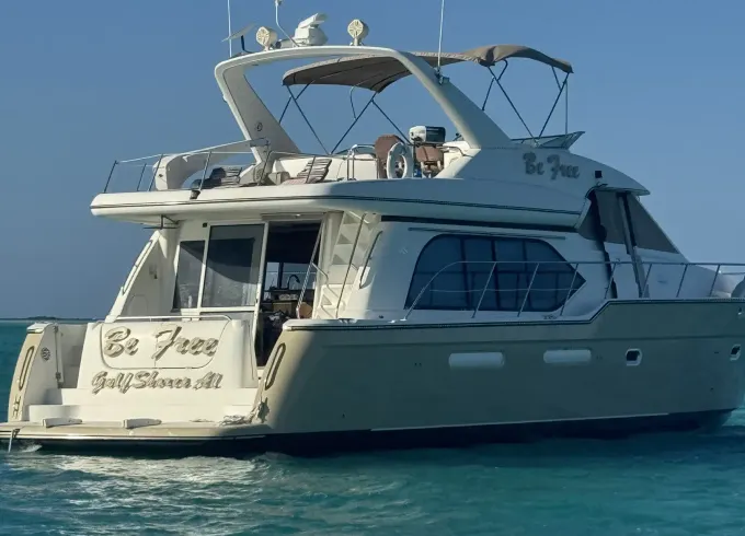 60ft Motor Yacht Charter in Beautiful Exuma, Bahamas